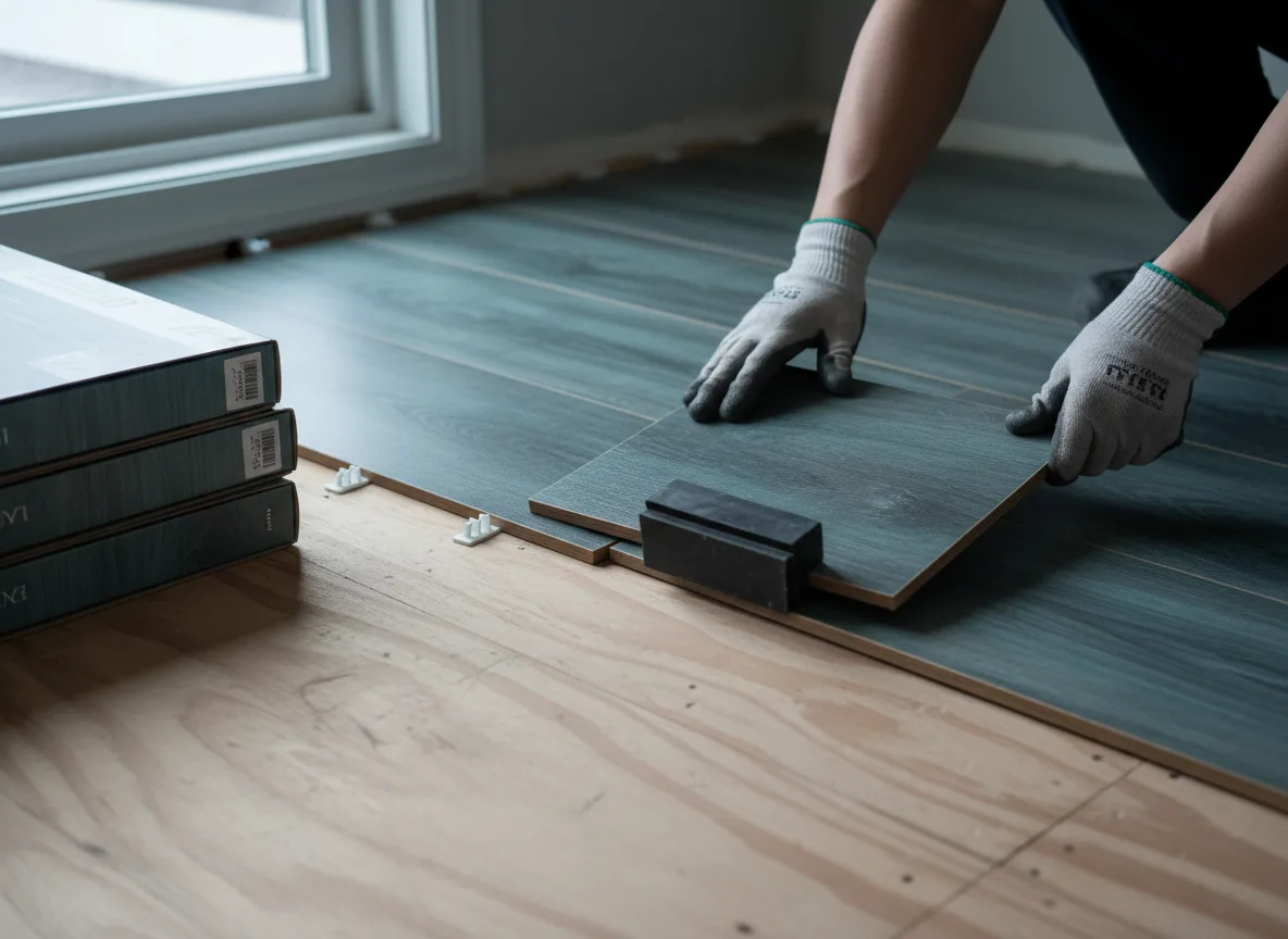Luxury Vinyl Plank Installation company in Belfield, ND
